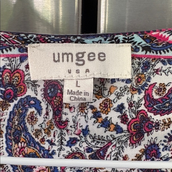 Umgee Boho Tunic Top - Picture 2 of 8